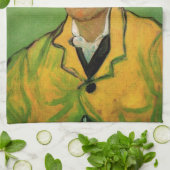 Portret van Armand Roulin door Vincent van Gogh Theedoek (Gevouwen)