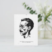 Portret van Arthur Rimbaud Briefkaart (Staand voorkant)