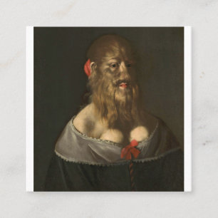 Portret van Barbara van Beck Curiosities en Oddit Vierkante Visitekaartje