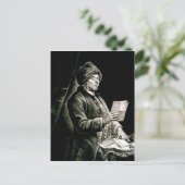 Portret van Benjamin Franklin, 1777 Briefkaart (Staand voorkant)