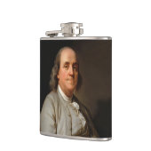 Portret van Benjamin Franklin Heupfles (Links)