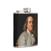 Portret van Benjamin Franklin Heupfles (Rechts)