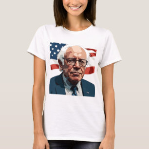 Portret van Bernie Sanders T-shirt