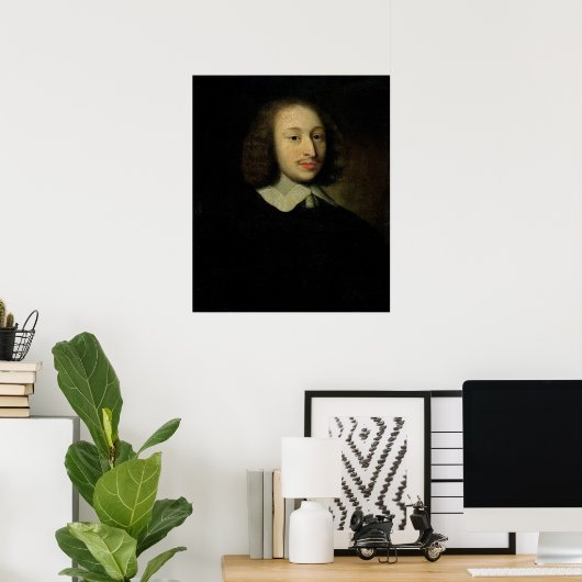 Portret van Blaise Pascal Poster (Thuiskantoor)