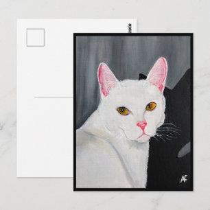 Portret van Blanca Schilderij van Alfred Fox Briefkaart