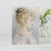 Portret van Blanche Pontillon | Berthe Morisot (Staand voorkant)