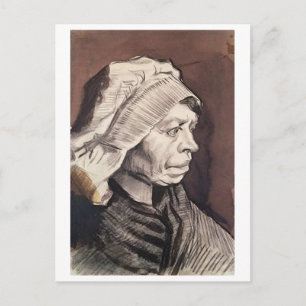 Portret van boerenvrouw, Van Gogh Fine Art Briefkaart