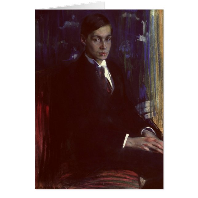 Portret van Boris Pasternak (Voorkant)