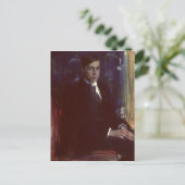 Portret van Boris Pasternak Briefkaart (Staand voorkant)
