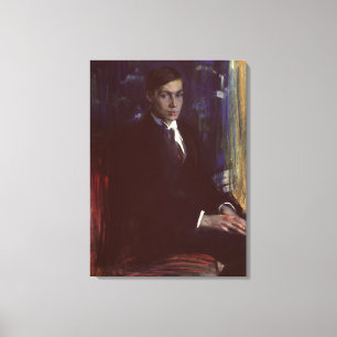 Portret van Boris Pasternak Canvas Afdruk