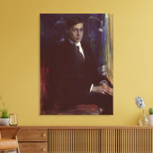 Portret van Boris Pasternak Canvas Afdruk (Insitu (Woonkamer))