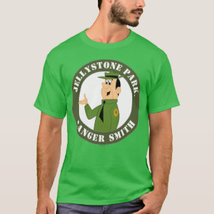 Portret van boswachter Smith van Jellystone T-shirt