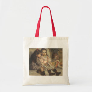 Portret van Caillebotte Children door Pierre Renoi Tote Bag