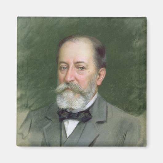 Portret van Camille Saint-Saens 1903 Magneet (Voorkant)