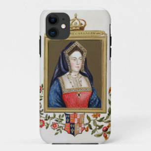 Portret van Catherine Aragon (1485-1536) 1st Qu iPhone 11 Hoesje