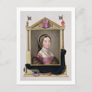 Portret van Catherine Howard (c.1520-d.1542) 5th Q Briefkaart