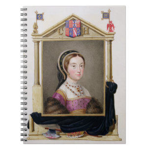 Portret van Catherine Howard (c.1520-d.1542) 5th Q Notitieboek