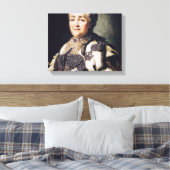 Portret van Catherine II van Rusland 2 Canvas Afdruk (Insitu (Slaapkamer))