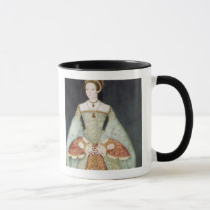 Portret van Catherine Parr (1512-48), 1545 (kleur) Mok