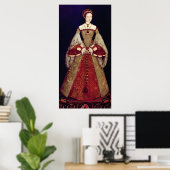 Portret van Catherine Parr, 1545 Poster (Thuiskantoor)