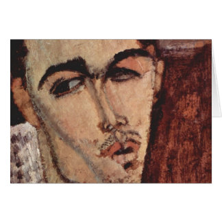 Portret van Celso Lagar - Amedeo Modigliani