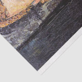 Portret van Ceroni, Modigliani Tissuepapier (Detail)