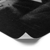 Portret van Charles Darwin, 1854 Poster (Hoek)