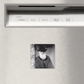 Portret van Charles Darwin 1881 Magneet (Insitu (Vaatwasser))