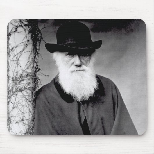 Portret van Charles Darwin 1881 Muismat (Voorkant)