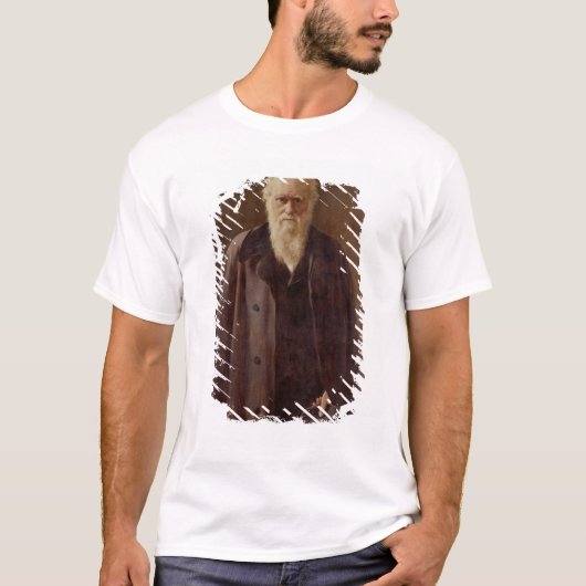 Portret van Charles Darwin 1883 T-shirt (Voorkant)