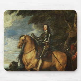 Portret van Charles I c.1637-38 Muismat