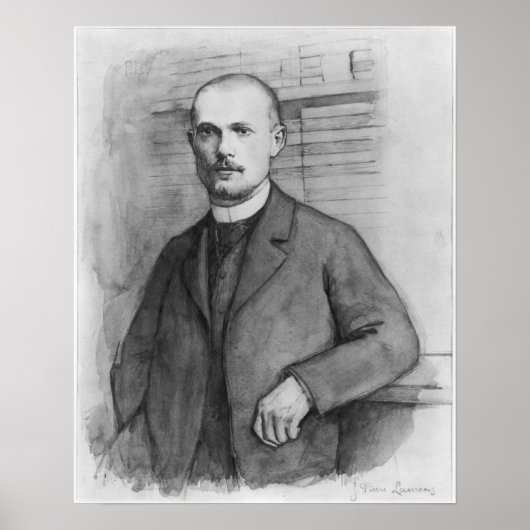 Portret van Charles Peguy Poster (Voorkant)