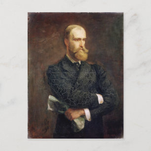 Portret van Charles Stewart Parnell 1892 Briefkaart