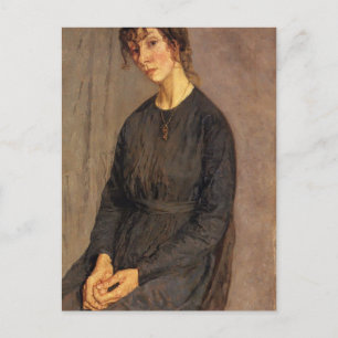 Portret van Chloe Boughton-Leigh door Gwen John Briefkaart