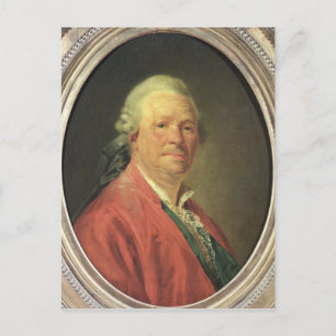 Portret van Christoph William von Gluck, 1777 Briefkaart