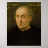 Portret van Christopher Columbus