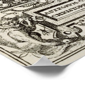 Portret van Christopher Columbus Poster (Hoek)