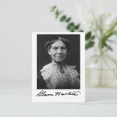Portret van Clara Barton Briefkaart (Staand voorkant)