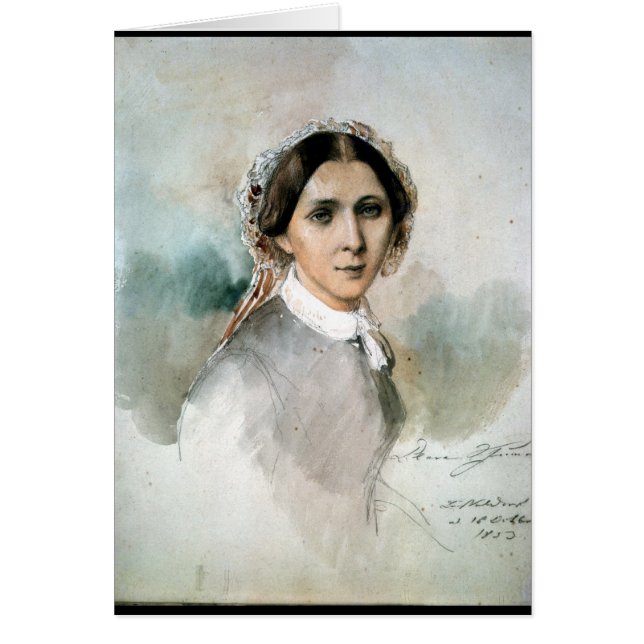 Portret van Clara Schumann 1853 (Voorkant)