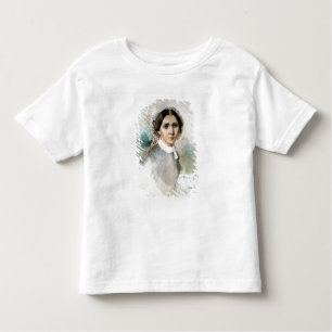 Portret van Clara Schumann 1853 Kinder Shirts
