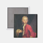 Portret van Comte Maurice de Saxe Magneet (Voorkant / Achterkant)