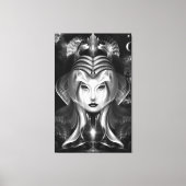 Portret van Cyiria Midnight Bright Canvas Print (Voorkant)