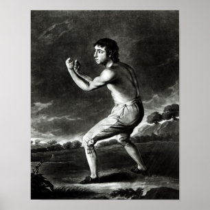 Portret van Daniel Mendoza Poster