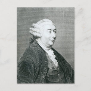 Portret van David Hume Briefkaart