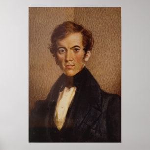 Portret van David Livingstone Poster