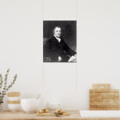 Portret van David Ricardo Poster (Keuken)