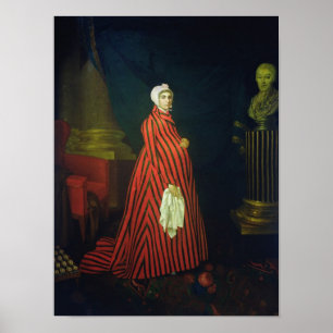 Portret van de Actress en Praskovya Poster