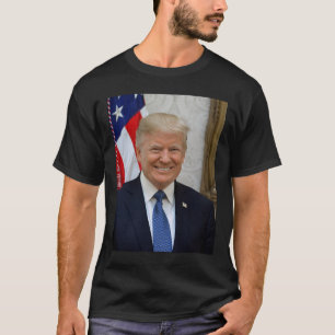Portret van de Amerikaanse president Donald Trump T-shirt