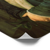 Portret van de beeldhouwer Bertel Thorvaldsen Poster (Hoek)