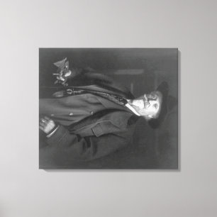 Portret van de Cody-foto "Buffalo Bill" Canvas Afdruk